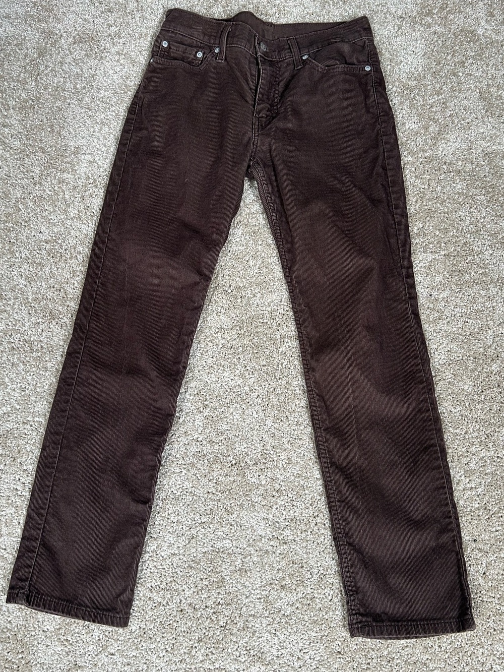 Men’s Levi's 511 Corduroy Pants in Dark Brown (30x30)